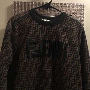 fendi white sweatshirt